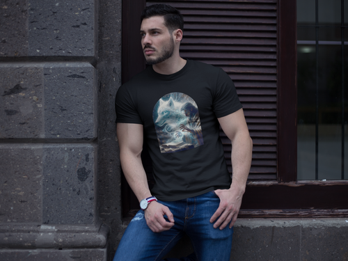 Bio-T-Shirt „Merlin & der Geisterwolf“