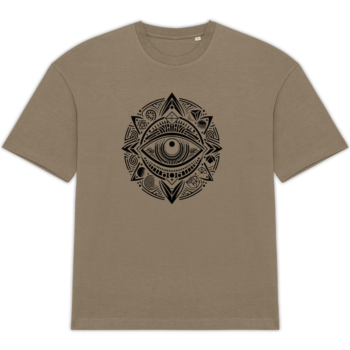 T- Shirt aus Bio- Baumwolle "Odins Auge" - vorderseite_0